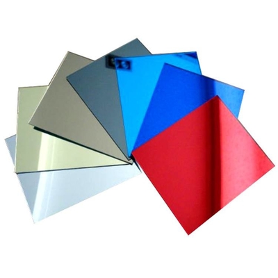 Buy Silver Rose Gold Acrylic Mirror Sheet PMMA Mirrored Colored Acrylic Sheet 0.6-6mm online manufacture