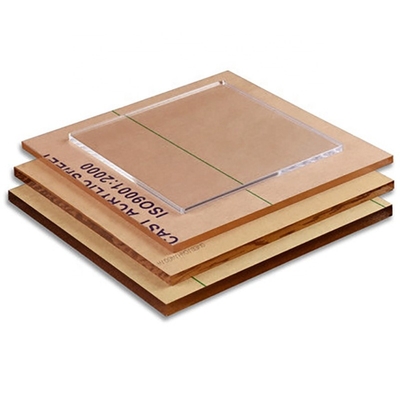 Buy Glass Look Clear Cast Acrylic Sheet From 1.8mm-40mm Thickness Custom Cast Acrylic online manufacture