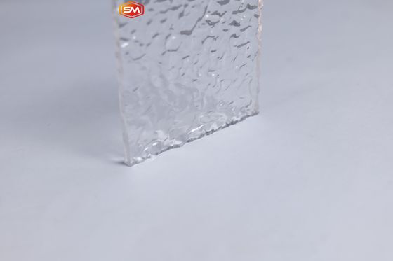 Buy Good Quality 2mm 3mm Cracked Ice Glare Gloss Patterned Acrylic Sheet Perspex online manufacture