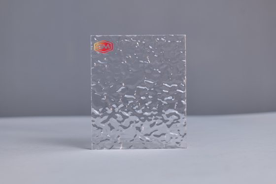 Buy Transparent Textured Acrylic Sheet For High Light Transmittance And Non Yellowing Properties online manufacture