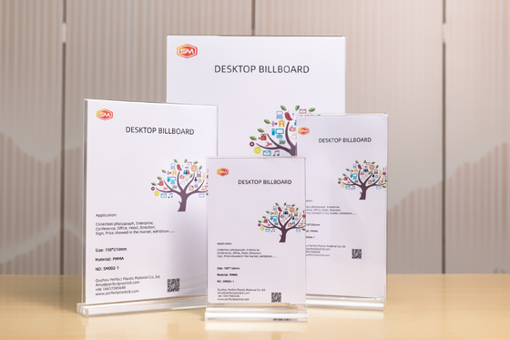 Buy Vertical Type T Shape Acrylic Sign Holder for Menu Table Board with Best Price online manufacture