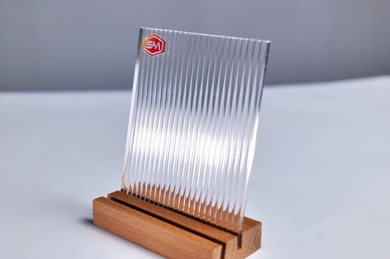 Buy 1.8mm-40mm Thick Patterned Clear Plastic Sheet Transmittance Option Available For Purchase online manufacture