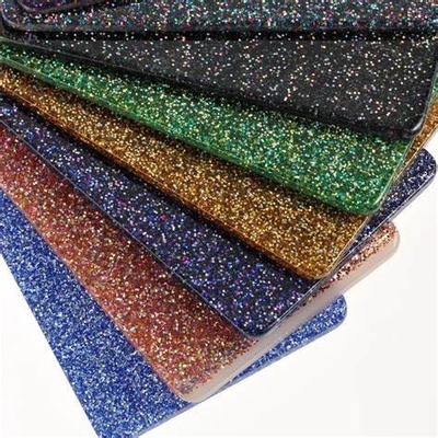 Buy Bright Colorful Wall 3mm 4mm 5mm Plexiglass Glitter Acrylic Sheet with Marble Shining online manufacture