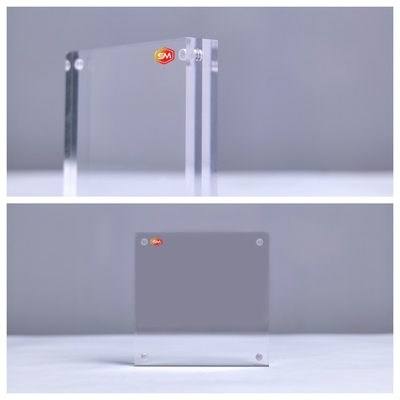 Buy Cheap 8X10 Free Standing Frameless Clear Magnetic Acrylic Photo Frame online manufacture