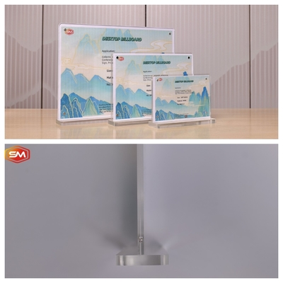 Buy Transparent Plexiglass A4 A5 Paper Stand For Sale Advertising Printing Decoration online manufacture