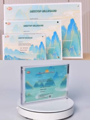Buy T Shape Acrylic Tabletop Sign Holders 8.5 x 11 online manufacture