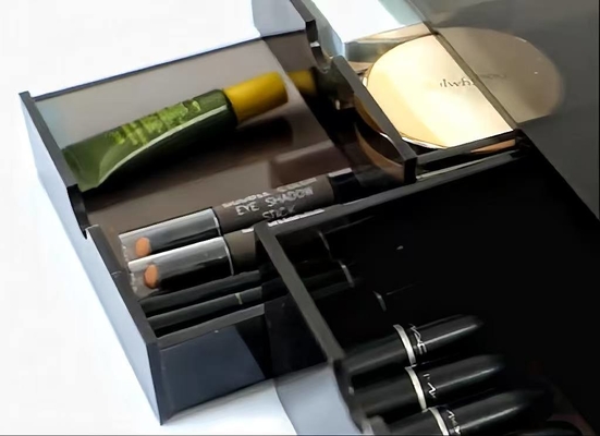 Buy Customized Size And Colors Clear Acrylic Cosmetic Storage For Lips online manufacture