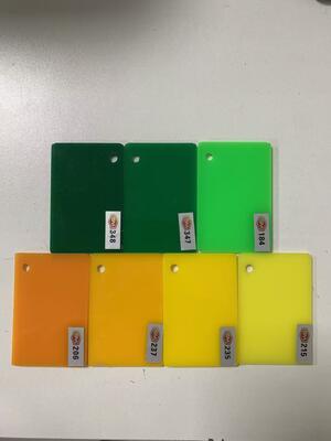 Buy 22mm Easy-to-Process Durable Colored Cast Acrylic Sheet for Commercial & Home DIY Projects online manufacture