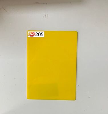 Buy SM Premium Cast Acrylic Sheet in Vivid Yellow with Strong Impact Resistance for Furniture and Signage Uses online manufacture