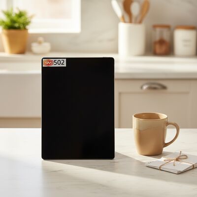 buy Black Cast Acrylic Sheet with Odorless Cutting, Smooth Surface, and Chemical Resistance for Custom Projects online manufacture