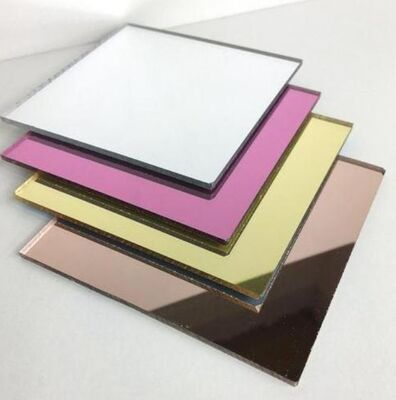 Buy 1mm-5mm High-Clarity Mirror Acrylic Sheet One Way Decorative Large Size for Home Decoration online manufacture