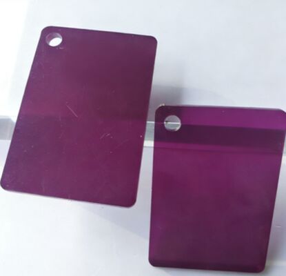Buy High Gloss Purple Acrylic Sheet Elegant Panel for Wedding & Event Decoration online manufacture