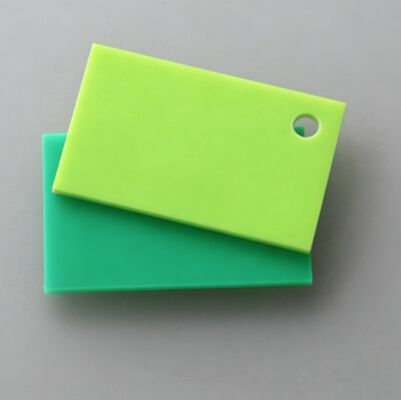 Buy UV Protected Green Acrylic Sheet 25mm for Outdoor Canopy online manufacture