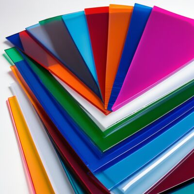 Buy Custom Color & Size Colored Acrylic Sheet with High Light Transmission and Impact Resistance online manufacture