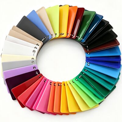 Buy ODM OEM High Light Transmission Impact Resistant Weather Resistant Colored Acrylic Sheet Panel online manufacture