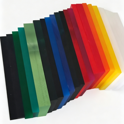 Buy Impact Resistant Colored Acrylic Sheet with Custom Vivid Colors and Easy Engraving Processing for Industrial Sign Boards online manufacture