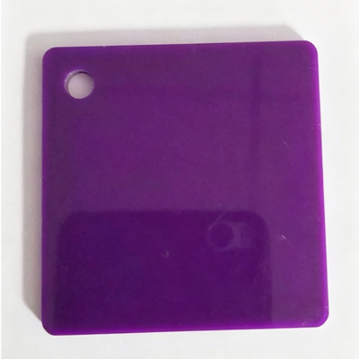 Buy 2mm 3mm Purple Acrylic Sheet for Exhibition Booth Display with High Light Transmission online manufacture