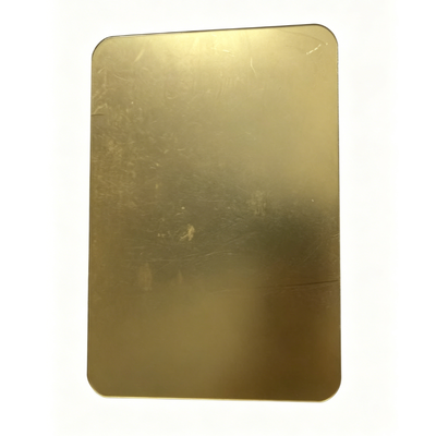 Buy Thin Gauge Mirror Acrylic Sheet with 0.6mm-6mm Thickness High Light Transmission and Shatterproof Feature online manufacture
