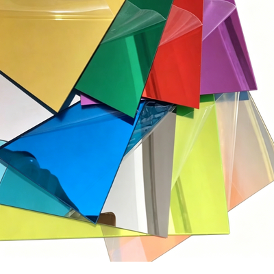 Buy Anti-Corrosion Mirror Acrylic Sheet with High Light Transmission and Customizable Sizes for Commercial Displays online manufacture