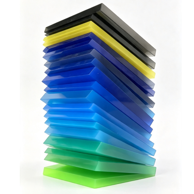 Buy High Gloss Custom Colored Acrylic Sheet for Easy Machining and Display Stands online manufacture