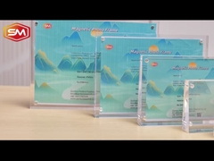 Strong Single Side Lean Acrylic Magnetic Photo Frame Series