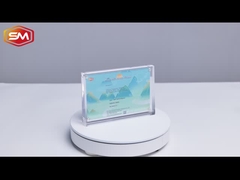 High Transparent Single Side Lean Acrylic Magnetic Photo Frame