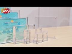 Custom size Transparent Double Side Flat Acrylic Photo Frame Series