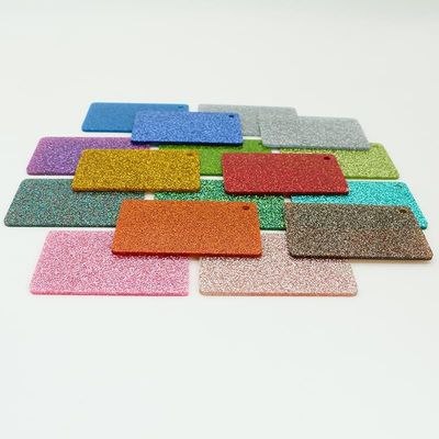 Bright Colorful Wall 3mm 4mm 5mm Plexiglass Glitter Acrylic Sheet with Marble Shining