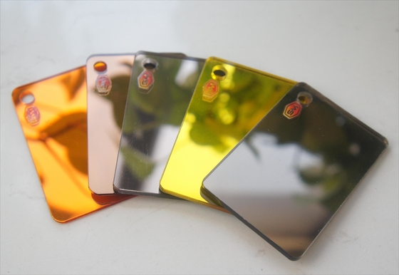 Extruded Mirror Acrylic Sheet 1220*2440mm Plexiglass Sticker Adhesive Plexiglass Sheet