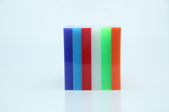 Colored Acrylic Sheet in Various Colors and Thicknesses for Your Projects with Smooth Surface and No Smell When Cut