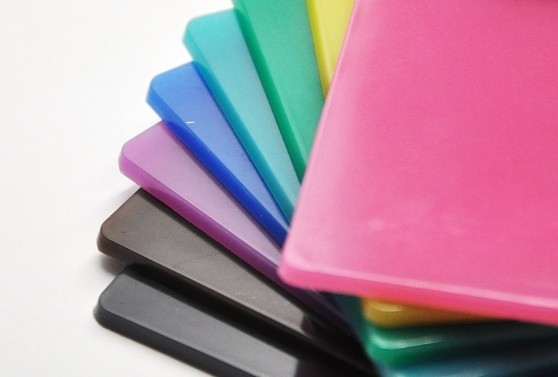100% Virgin PS Sheet Polystyrene Sheet With Double Films For Display