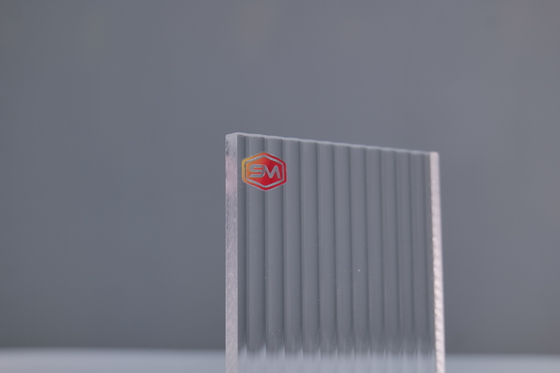 Scratch Resistant transparent Textured Acrylic Sheet with High Light Transmittance