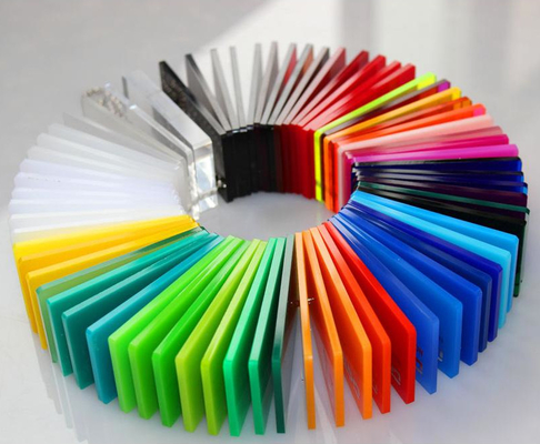 Versatile 100% Virgin Cast Colored Acrylic Sheet for Different Sizes and Colors