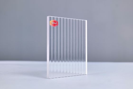 Transparent Textured Acrylic Sheet