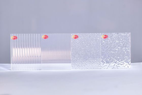 Plexiglass 3mm Thick Transparent Clear Textured Acrylic sheet for Bathroom