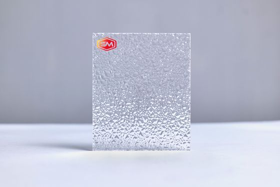 Plexiglass 3mm Thick Transparent Clear Textured Acrylic sheet for Bathroom