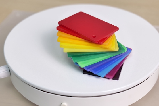 High Glossy White Customized 1.8mm 2.5mm Cast Colored Acrylic Sheet Plexiglass Panel