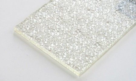 Frosted Acrylic Sheet with Water Wave Pattern Plexiglass for Bathroom Decoration