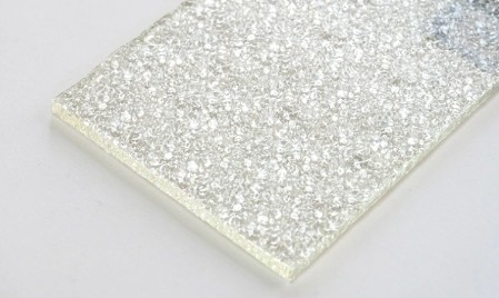 Frosted Water Wave Textured Acrylic Sheet Plexiglass for Bathroom Decoration