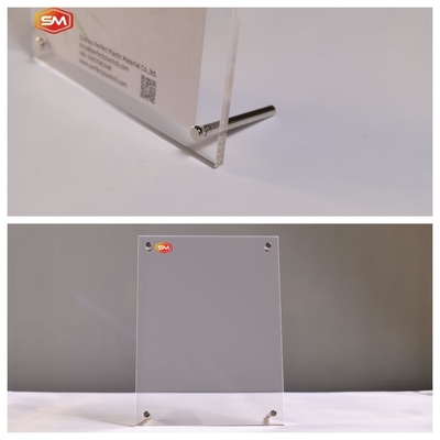 Free Desktop Stand Plexiglass A4 A5 A6 Acrylic Photo Frame With Stand