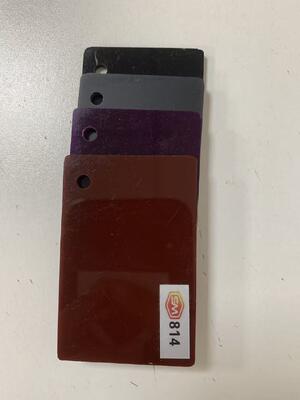 25mm High-Transparency Colored Cast Acrylic Sheet with Scratch Resistant Surface