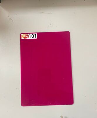SM High Grade Cast Acrylic Sheet in Fuchsia Pink with High Transparency for Decor and Display