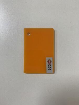 22mm Orange Acrylic Sheet for Display Stand Manufacturing