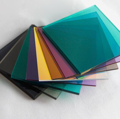 Durable Clear Colored Acrylic Sheet 25mm Thick Panel for Office Partition Construction