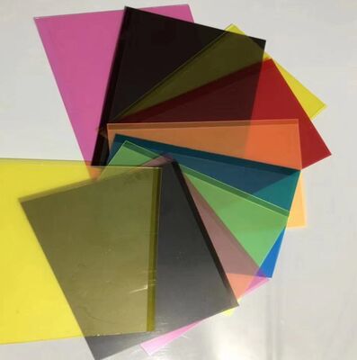 20mm Thick Transparent Colored Acrylic Sheet for Display Cabinets