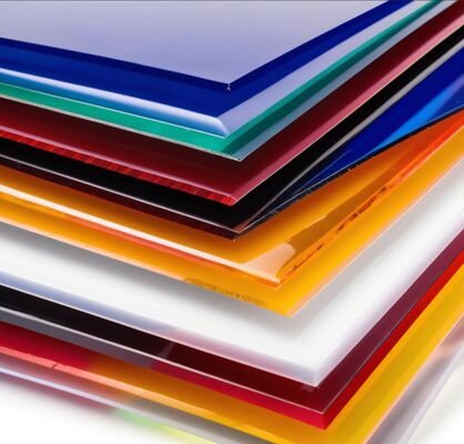 20mm Colored Clear Acrylic Sheet for Cosmetic Display & Jewelry Storage