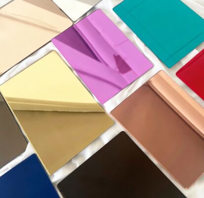 2mm‑6mm Mirror Acrylic Sheet Flexible Self‑Adhesive for Wall Decoration