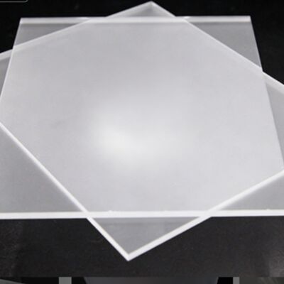 Clear Frosted Acrylic Sheet Custom Size for Exhibition Stands