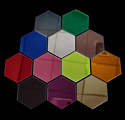 Flexible 0.8mm-6mm Colored Mirror Acrylic Sheet
