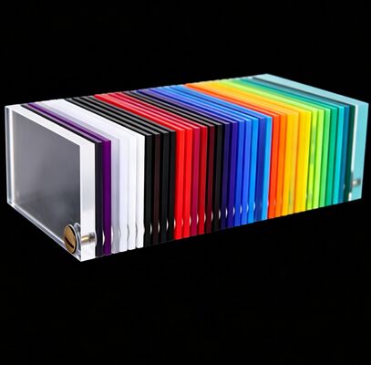 Custom Size Colored Clear Acrylic Sheet 3-6mm Wholesale Supplier